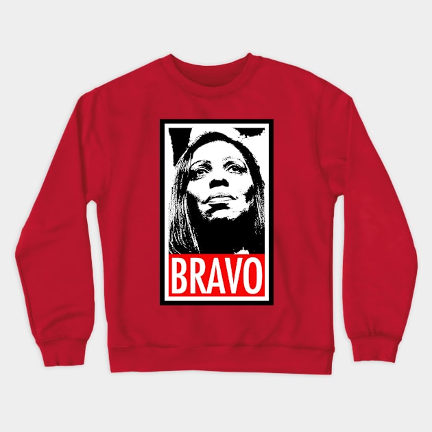 Bravo Tish James - LETITIA JAMES Crewneck Sweatshirt by Tainted